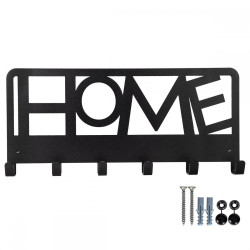 Wieszak na ubrania i klucze Home geometria 40 cm