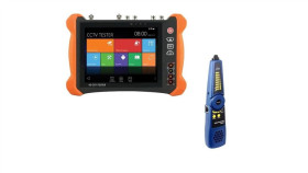 Wielofunkcyjny 8-Calowy Tester Cctv Do Kamer Hdtvi, Hdcvi, Ahd, Cvbs I Ip...