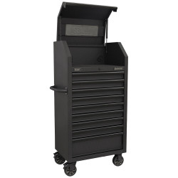 Sealey AP2709BE Tower Cabinet 9 Drawer 690mm &#x2B; Soft Close Drawers &amp; Power Strip