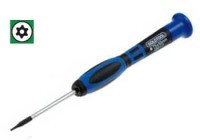 UM264G.43 Wkrętak precyzyjny, TORX (Goldtool) rozmiar: TX09K, z otworem - dł. ostrza: 50 mm