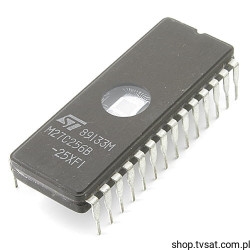 M27C256B-25XF1 256Kbit UV EPROM DIP28CW STM USED