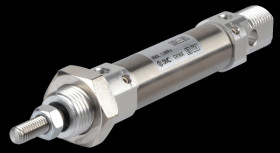 Standard cylinder, M6, Ø 16 mm, 25 mm