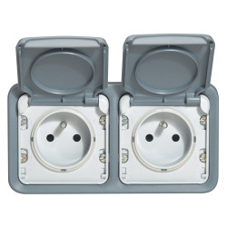 Włącznik światła, 10A, 250V, 1-biegunowy, IP55 Plexo, Legrand