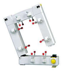 Przekładnik prądowy prąd wej 1.25kA Socomec prad wyj 5 A otwór 85 x 125mm Rdzeń rozdzielony