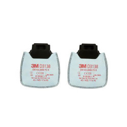3M D3138 Pył Filtr, do uzytku z: Respirator serii 3M D3000