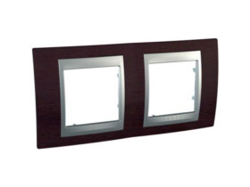 UNICA TOP Ramka 2 podwójna pozioma wenge MGU66.004.0M3 SCHNEIDER ELECTRIC