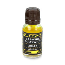 Barwnik do żywicy epoksydowej Royal Resin Crystal - perłowy w płynie - 15 ml - żółty