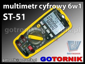 Miernik uniwersalny ST-51 6w1