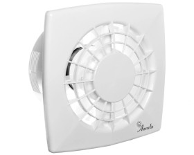 Wentylator wyciągowy fi 125 16W 180m3/h 230V IPX4 biały VEGA E000 WGB125