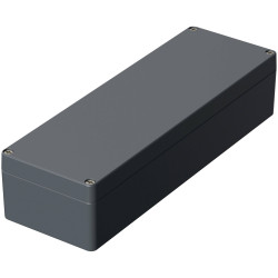 BOPLA 01124000 Euromas Industrial Aluminium Casing Silver-grey Sealed