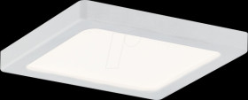 92951 LED recessed panel Areo, 5 W, 3000 K, square, white