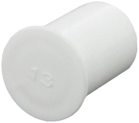 CONTA-CLIP 28792.7 Wtyczka zamykająca KDS/KES-VS 13 WH, (Ø x D) 13 mm x 18.6 mm, poliamid 6.6, 1 szt.