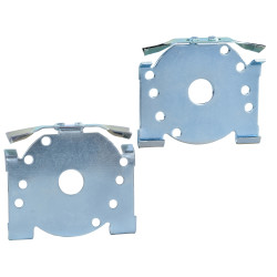 Uchwyt końcowy do szybkiego montażu Zacisk Schneider Electric Części zapasowe Montaż na szynie DIN