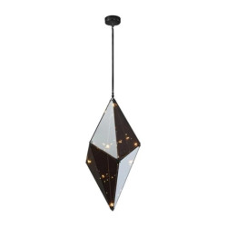 Lampa dekoracyjna wisząca z serii KONSTELACJA do salonu 7xG9 LP-055/1P BK Light Prestige