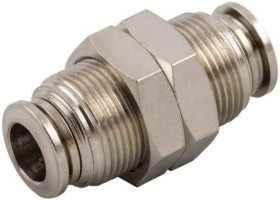 Adapter gwintowany typu rura – rura, seria: 57000, typ: Złącze do grodzi, śred.: 14mm, 20bar