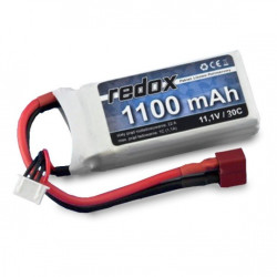 Pakiet Li-Pol Redox 1100mAh 30C 3S 11,1V