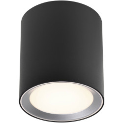 Nordlux 2110670103 Landon Ceiling Light LED 6.5W Black IP44 Dimmable