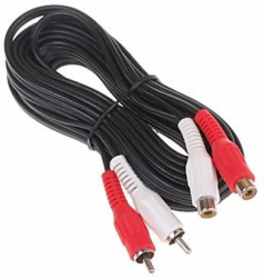 Kabel 2xCINCH / 2xCINCH 2C-W/2C-G-5.0M 5m