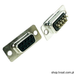 171-009-203L001 D-SUB Socket 9 Pin Solder PANEL NORCOMP