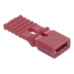 Red Long Handle 2.54mm Mini Jumper Link
