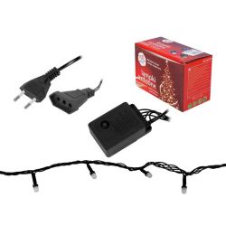 Lampki choinkowe 100 LED KULKI ciepły biały IP44 230V / LXLED082