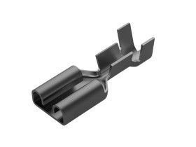 Konektor płaski Gniazdo 6.35 x 0.81mm 14 → 18 AWG długość 19.05mm Izolacja: Nieizolowane Cyna