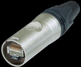 NE8MX6 etherCON CAT6A cable connector, nickel
