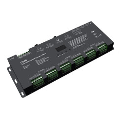 24-kanałowy sterownik dekoder DMX512 /RDM 12-24VDC 24x4A
