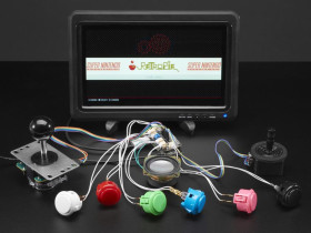 Adafruit Arcade Bonnet for Raspberry Pi with JST Connectors