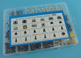 ZESTAW TACT SWITCH 460szt