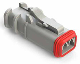 Złącze samochodowe 2-pinowe Amphenol Industrial -rzędowe Żeński 13A AT Montaż na kablu Złącze samochodowe