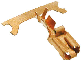 Konektor płaski Żeński 6.35 x 0.81mm długość 22.3mm Izolacja: Nieizolowane