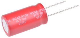 Kondensator 4700μF 25V dc Radialny, Otwór przelotowy Wurth Elektronik roztaw: 7.5mm 16 (Dia.) x 31.5mm
