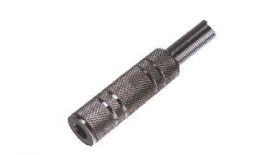 GNIAZDO JACK 3.5 MONO MET.KABE