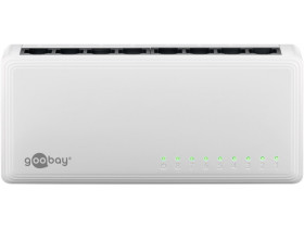 Switch 8-portowy gigabitowy 8xRJ45 1000Mbit/s Goobay