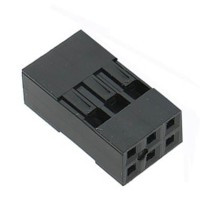 JS-D-06 Złącze do listew PH 2.54 mini-latch zaciskane na kable 2x3pin - 6-stykowe ( + terminale)