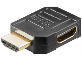 Adapter HDMI, pozłacany