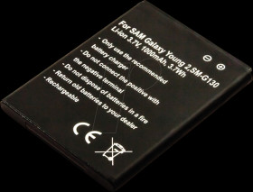 13244 Smartphone battery for Samsung devices, Li-Ion, 1000 mAh