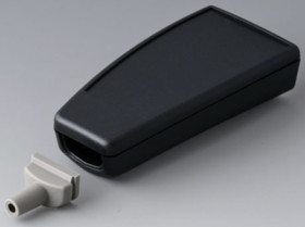 ABS enclosure, (L x W x H) 96 x 47 x 24 mm, black (RAL 9005), IP40, A9066129