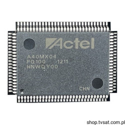 A40MX04-PQ100 FPGA 36kGate SMD-QFP100 ACTEL