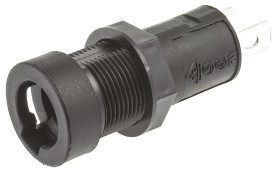 Oprawa bezpiecznikowa montowana w tablicach Montaż panelowy rozmiar: 5 x 20mm 16A 250V ac Lutowie Littelfuse