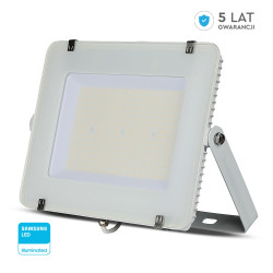 VT-206 200W Naświetlacz LED SMD Chip SAMSUNG barwa: 4000K obudowa: biała wydajność: 120lm/W 787 V-TAC