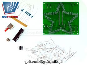 Gwiazda LED RGB - efekt świetlny