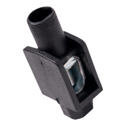 5 sztuk Zacisk pojedynczy 1x1-4mm2 400V czarny do puszek przewodów ViPlast 091-05