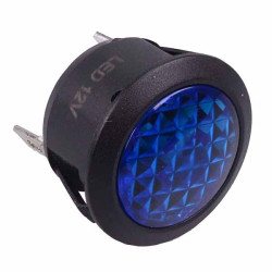 Blue 12V Panel Mount 20mm Panel Indicator R9-92L