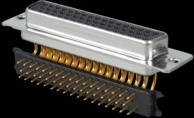 D-SUB socket, 50-pin, angled, RM 9.4