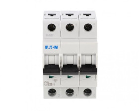 Wyłącznik nadprądowy 3P B 20A 6kA AC PL6-B20/3 286590