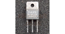 BUW12A silicon NPN transistor - Philips