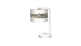 Lampka Nocna Ultimo White 1Xe27 Mlp7354 Milagro