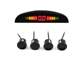 Zestaw czujników parkowania 4x czarny